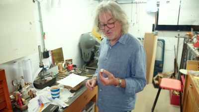 So, we're going to drill
the end of this, - James May and the Dull Men