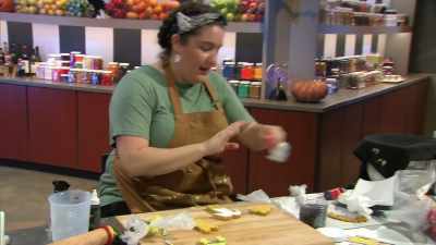 So, we're gonna - Halloween Cookie Challenge