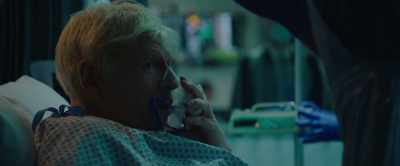 - So we're just going to
remove your oxygen mask, sir, - This England
