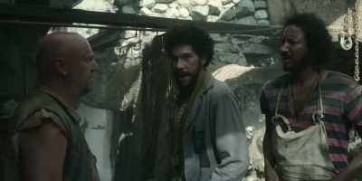 - So, we're leaving, right?
- Yeah, and quickly. - Our Flag Means Death
