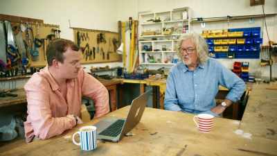 So, we're quite lazy and flabby.
So, I wondered, - James May and the Dull Men