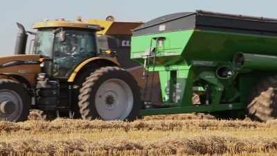 So we're transitioning
acres into organic. - Food and Country