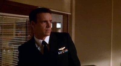 - So, what about Skates?
- She's getting shafted, Harm. - JAG