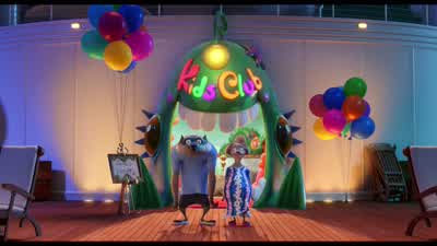 What do we do nowI think I think we do whatever we wantWhatever we wantWhatever we wantWhatever we wantWhatever we wantBOTH CHANTING Whatever we wantStop Help me Whatever we want - Hotel Transylvania 3: Summer Vacation