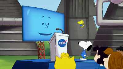 So, what do you say, Snoopy?
Will you accept this new mission? - Snoopy in Space