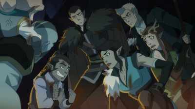 So, what do you want us to do?
Run out and yell, - The Legend of Vox Machina