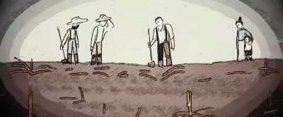 So what happens when a group
finds itself with failed crops - Interreflections