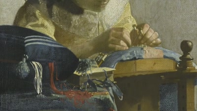So, what he is doing
is he has one focus - Vermeer: The Greatest Exhibition