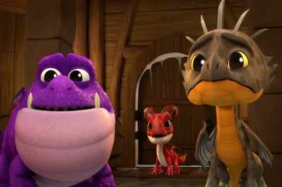 - So, what if they're after...?
- The eggs! - Dragons: Rescue Riders