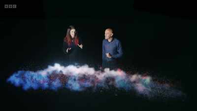 So what we're seeing here now
is the Orion Arm, - Secrets of Size: Atoms to Supergalaxies