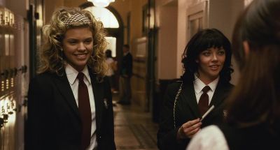 So what were you and Joseph talking about - The Haunting of Molly Hartley