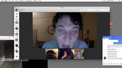 So that when she lost connection,
and when she went underground, - Unfriended: Dark Web