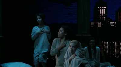 So that when we
come back for her, - Annie Live!