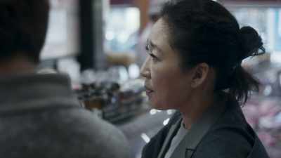 So, while we were
waiting for this cab outside, - Killing Eve