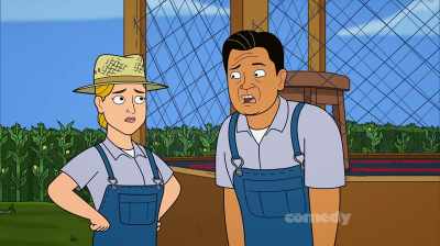 - So?
- Whoever owns it could come back - Corner Gas Animated