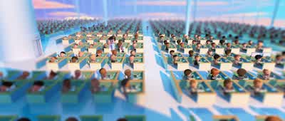 So this whole place is run by babiesYepMy Dad says Those who can doAnd those who can't superviseYour father is a hippie - The Boss Baby