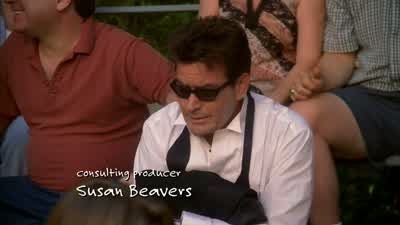 - So, who's winning? - Two and a Half Men