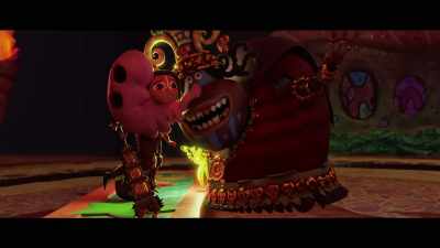 So will I, the Gran Bruja,
join your misguided quest? - Maya and the Three