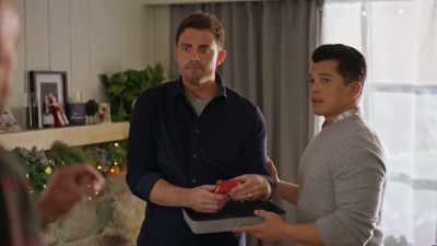 So you work at the restaurant
that she owns - Christmas on Cherry Lane