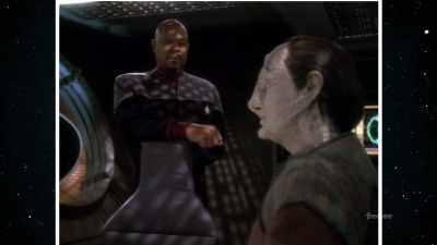 So we would be in the
makeup chair trying to learn - The Center Seat: 55 Years of Star Trek