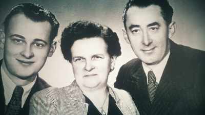 So he would come home
and smack us around sometimes, - Arnold & Sly: Rivals, Friends, Icons