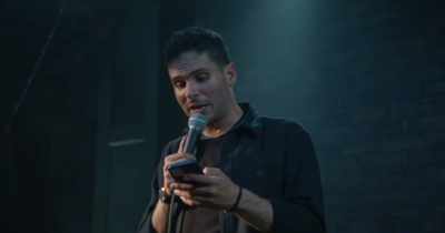 So he would get high
and watch stand-up comedy - drew michael: red blue green