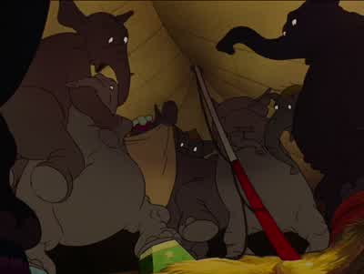 So ya like to pick on little guys, huh? - Dumbo