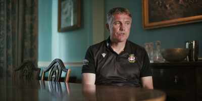 So yeah, to get there was--
Was great, - Welcome to Wrexham