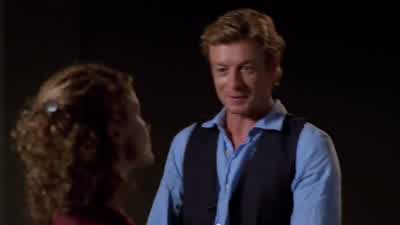 - So? - Yeah, promise me you won't interrupt. - Hear me out. - Okay, I promise. - I talked to your wife. - Oh, hang on... - The Mentalist