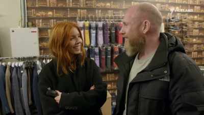 So, yeah, something conservative,
but it can also look nice. - Stacey Dooley Sleeps Over