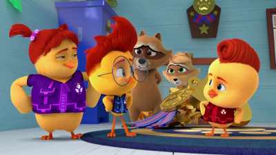 So, yeah, we're--
So, we're sorry, - The Chicken Squad