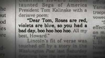 So you had a bad day,
boo hoo hoo." - Console Wars