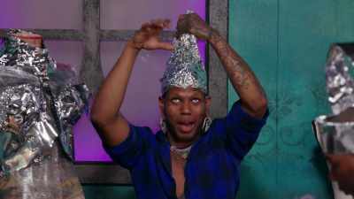 So as you can see, it
hooks up in the back, - The Boulet Brothers' Dragula: Titans