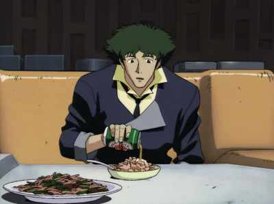 So if you capture
those pulses as data, - Cowboy Bebop
