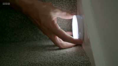 So when you go down the stairs
at night-time, that light will come - Sort Your Life Out