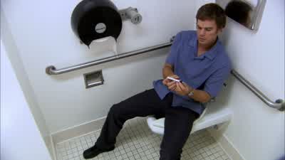So, you heard the.38 go off before sergeant doakes' 9mm. - Dexter