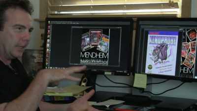 So when you hold 'em up in the light, they kinda glow. - Video Game Box Art: The Stories Behind the Covers