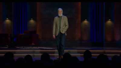 So you were just patted down
by someone, apparently. - That’s My Time with David Letterman