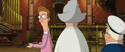 So, you were looking
at the picture, - The Bob's Burgers Movie
