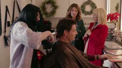 So while you’re getting
chopped, we will be - Ms. Christmas Comes to Town