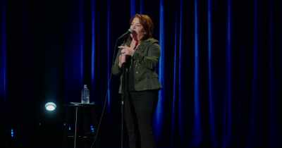 So while you were talking, - Kathleen Madigan: Hunting Bigfoot