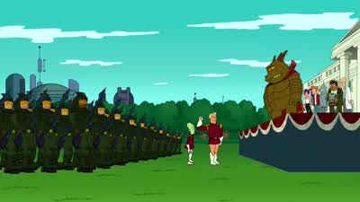 So, you thought you could conquer us so easily, eh? - Futurama