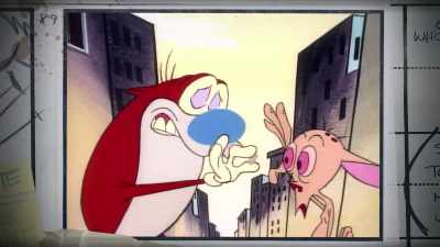 So, you'd have like Ren & Stimpy doing
something and then something disgusting - Happy Happy Joy Joy: The Ren & Stimpy Story