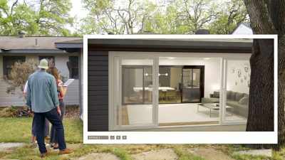 So, you'd still be able to see
through, but I think - Why the Heck Did I Buy This House?