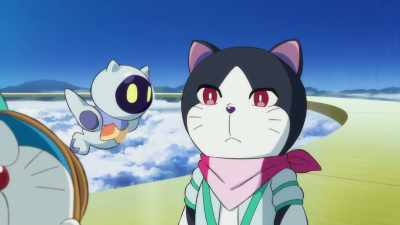 So you'll have to take it down when we leave. - Doraemon the Movie: Nobita's Sky Utopia