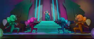 So as your queen,
I command you all to dance! - Hitpig!