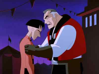 So you're doing this. - Batman Beyond