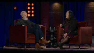 -So, when you're in a different area...
-Like a red state? - That’s My Time with David Letterman