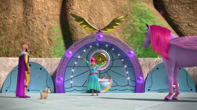 So, you're letting her back
into Mesmer? - Barbie: A Touch of Magic