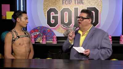 - So, when you're not working,
are we boxers? Briefs? - GoGo for the Gold